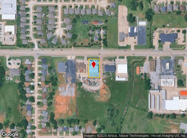  544 W State Highway 152, Mustang, OK Parcel Map