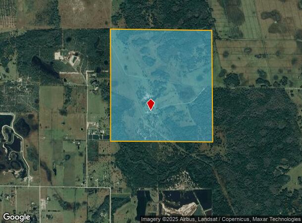 Ne 120Th St, Okeechobee, FL Parcel Map