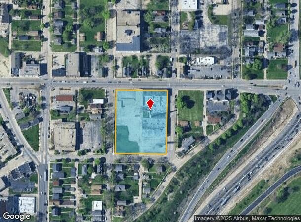 1003 W North Ave, Milwaukee, WI Parcel Map