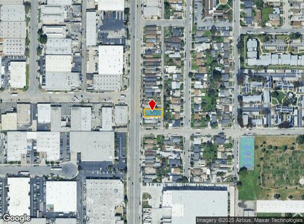  13120 S Main St, Los Angeles, CA Parcel Map
