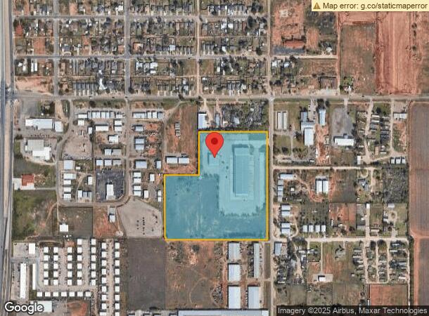  8214 Ash Ave, Lubbock, TX Parcel Map