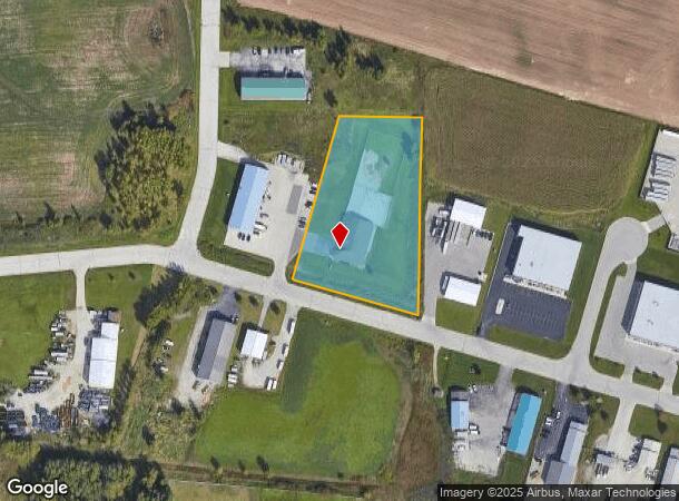 1162 Flightway Dr, De Pere, WI Parcel Map