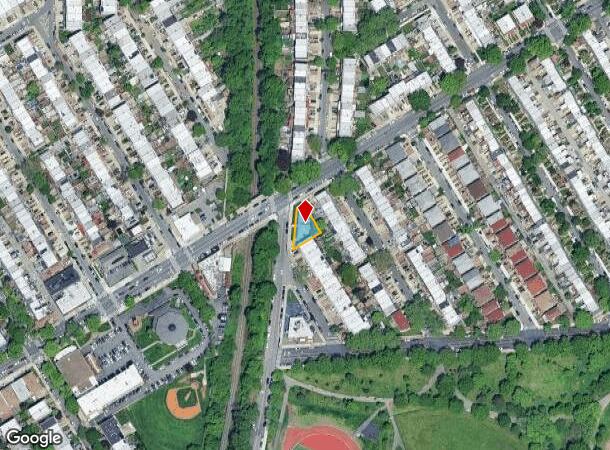  7506 Eliot Ave, Middle Village, NY Parcel Map