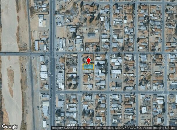  7082 1St St, Canutillo, TX Parcel Map