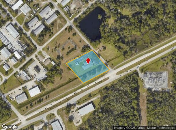  1551 E International Speedway Blvd, Deland, FL Parcel Map