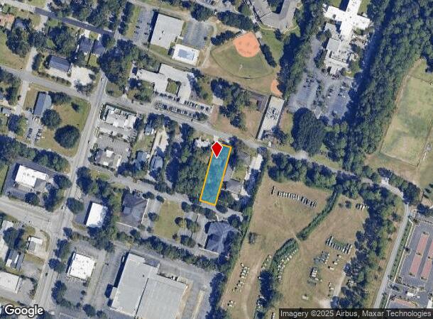 1141 Cornell Ave, Savannah, GA Parcel Map