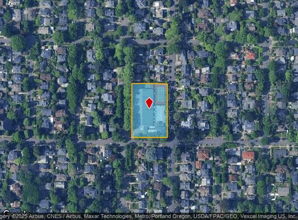 2131 Ne Thompson St, Portland, OR Parcel Map