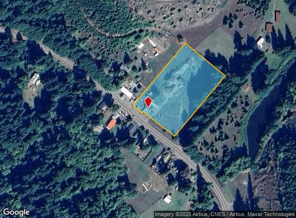 22521 Highway 36, Cheshire, OR Parcel Map