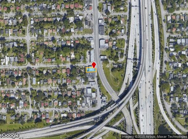  4256 Nw 7Th Ave, Miami, FL Parcel Map