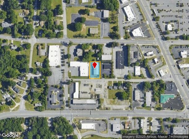  128 Scott Ave, High Point, NC Parcel Map