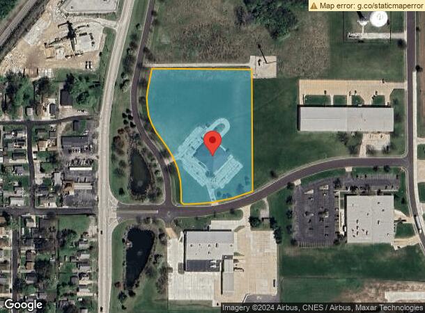  205 Enterprise Dr, Pekin, IL Parcel Map