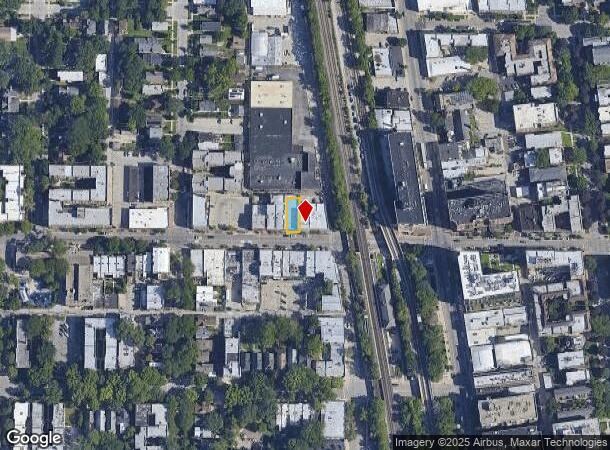 709 Main St, Evanston, IL Parcel Map