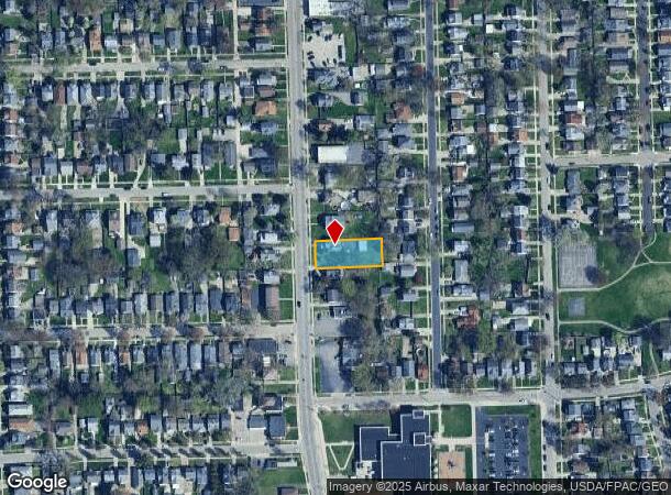  4320 Lewis Ave, Toledo, OH Parcel Map