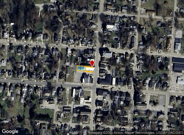 6 N Limestone St, Jamestown, OH Parcel Map