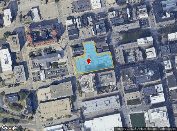 222 W 7Th St, Cincinnati, OH Parcel Map