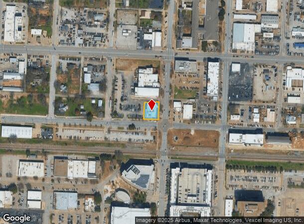  200 N Center St, Arlington, TX Parcel Map