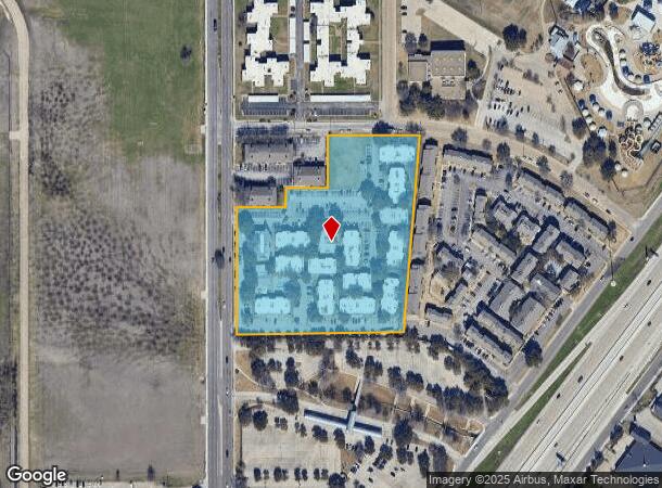  5318 S Hampton Rd, Dallas, TX Parcel Map