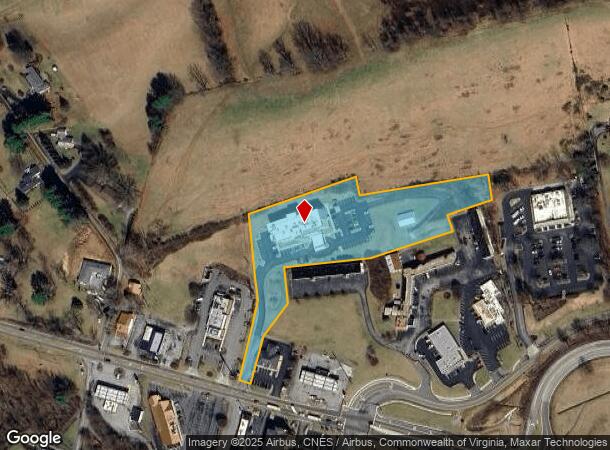  923 E Main St, Abingdon, VA Parcel Map