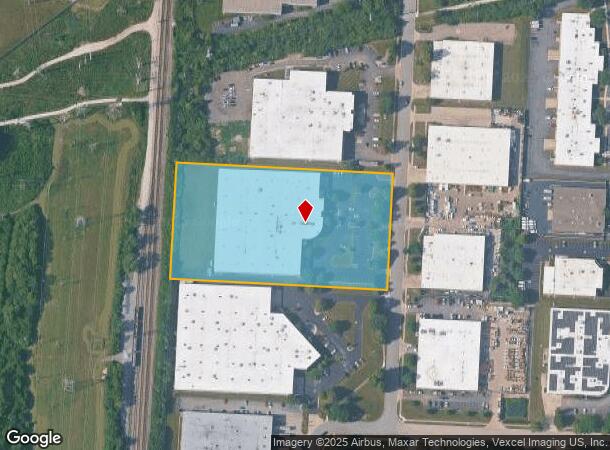  1560 Frontenac Rd, Naperville, IL Parcel Map