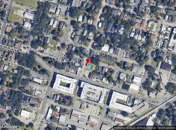  2610 Jefferson St, Savannah, GA Parcel Map