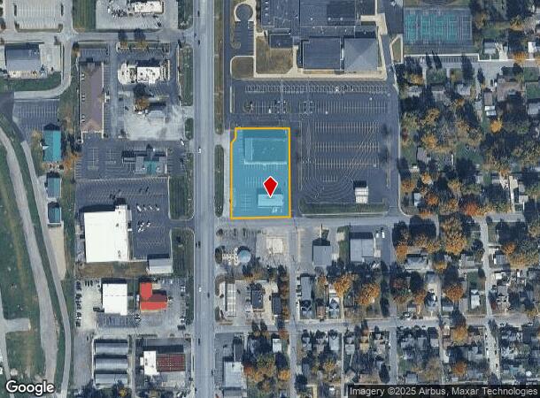 355 N Morton St, Franklin, IN Parcel Map