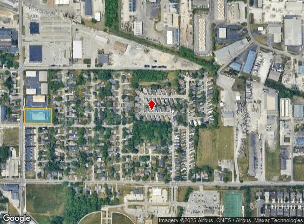  510 N Indiana Ave, Crown Point, IN Parcel Map