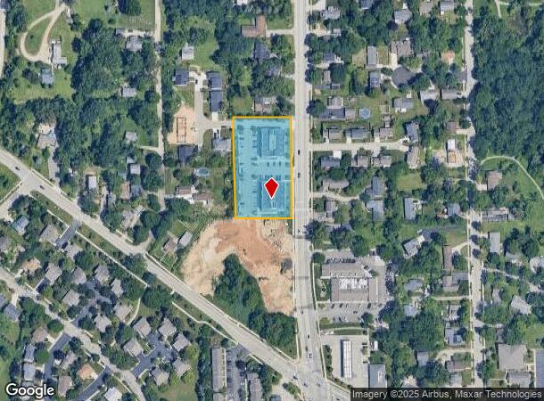 1649 N Maple Rd, Ann Arbor, MI Parcel Map