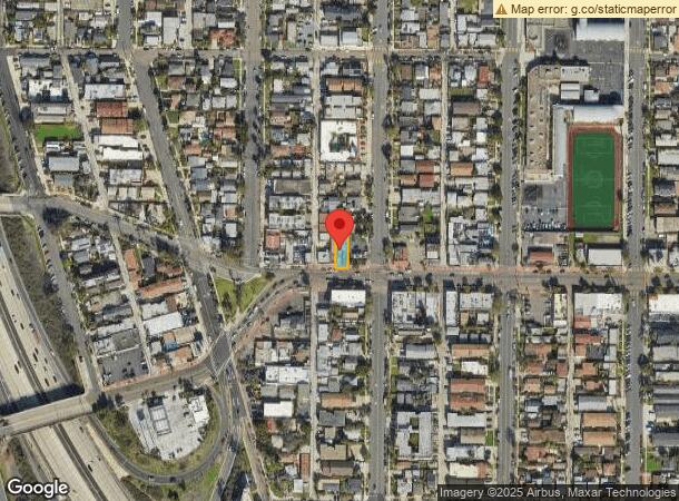  3432 University Ave, San Diego, CA Parcel Map