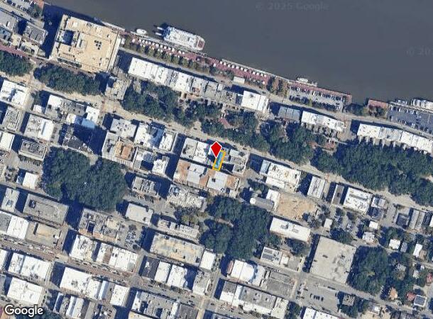 117 E Bay St, Savannah, GA Parcel Map