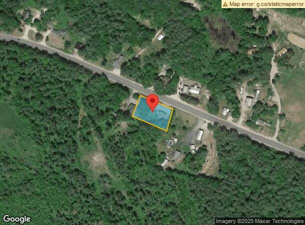  1287 Bearcamp Hwy, South Tamworth, NH Parcel Map