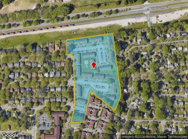  7742 Ogden Ave, Norfolk, VA Parcel Map