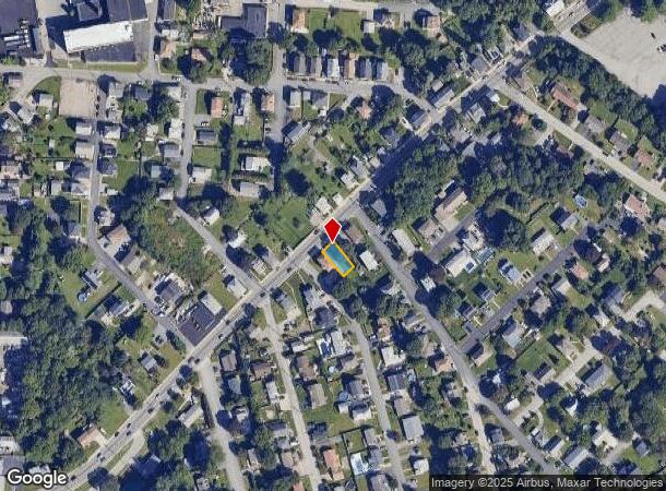 1524 Plainfield Pike, Cranston, RI Parcel Map