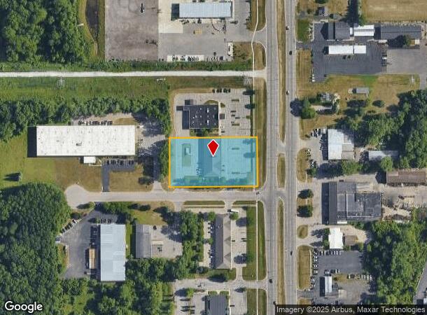 5351 Alpine Ave Nw, Comstock Park, MI Parcel Map