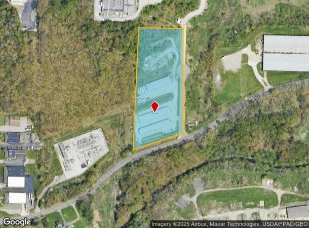 1169 Evans Ave, Akron, OH Parcel Map
