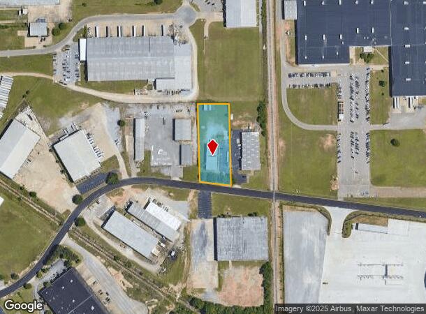  2536 Midpark Rd, Montgomery, AL Parcel Map