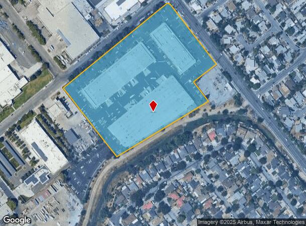  591 N King Rd, San Jose, CA Parcel Map