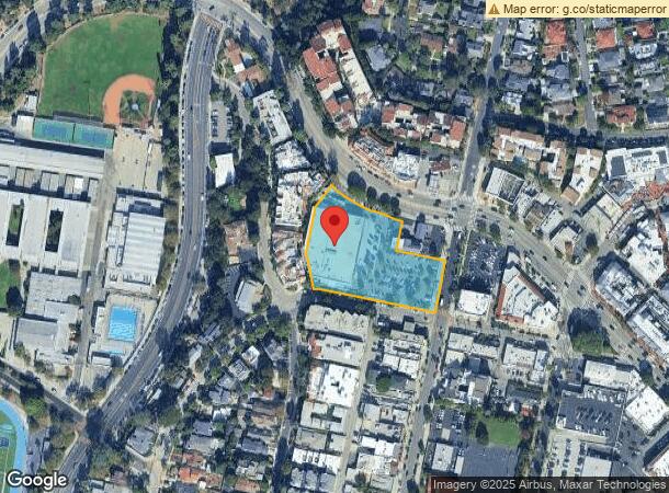  15424 W Sunset Blvd, Pacific Palisades, CA Parcel Map