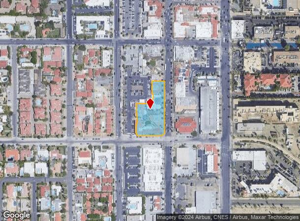  245 S Palm Canyon Dr, Palm Springs, CA Parcel Map