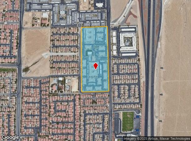  10695 Dean Martin Dr, Las Vegas, NV Parcel Map