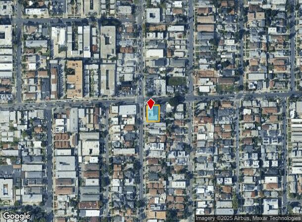  5072 Fountain Ave, Los Angeles, CA Parcel Map
