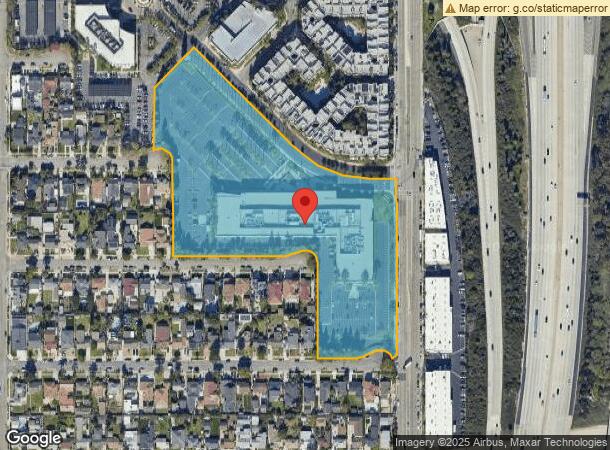  11855 S La Cienega Blvd, Hawthorne, CA Parcel Map