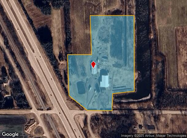  13871 Blair St, Holland, MI Parcel Map