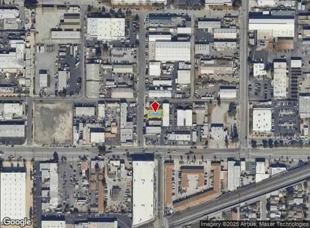  720 N Georgia Ave, Azusa, CA Parcel Map