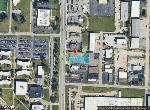  1332 N Glenstone Ave, Springfield, MO Parcel Map