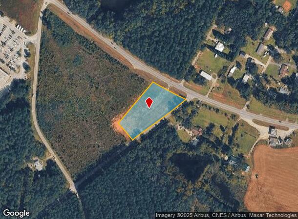 1992 Anderson Hwy, Hartwell, GA Parcel Map