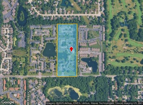  2810 Winchester Dr, Valparaiso, IN Parcel Map