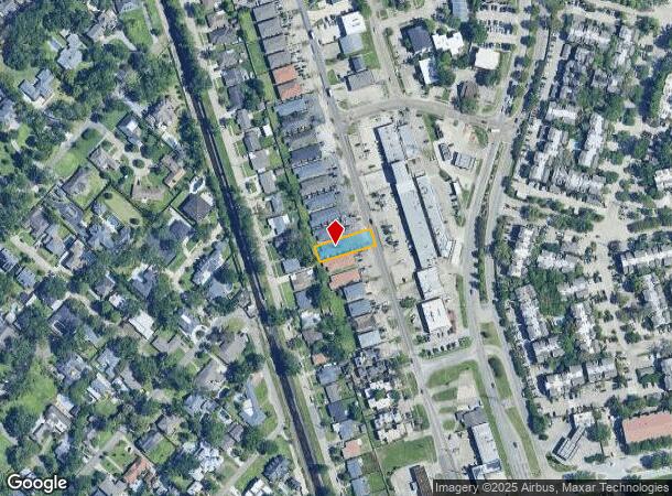 1840 Hickory Ave, New Orleans, LA Parcel Map