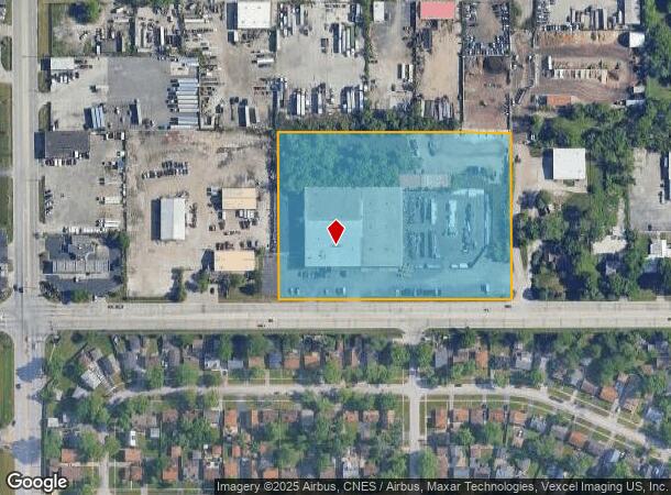 3850 W 167Th St, Markham, IL Parcel Map