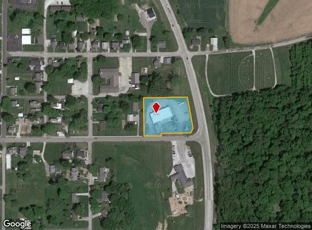  402 E Main St, Holland, IN Parcel Map