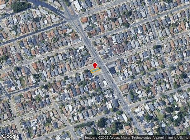  10801 Bancroft Ave, Oakland, CA Parcel Map